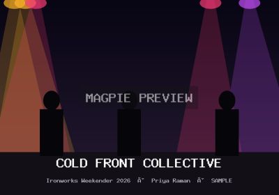 Cold Front Collective · Ironworks Weekender 2026 · #013